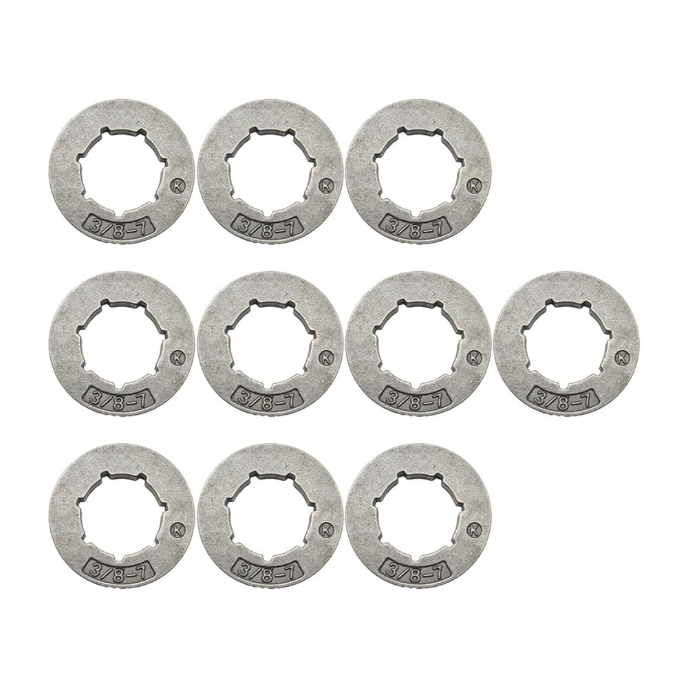 Pignon 3/8" pour tronçonneuse Husqvarna 55 et 455 - Lot de 10 pièces