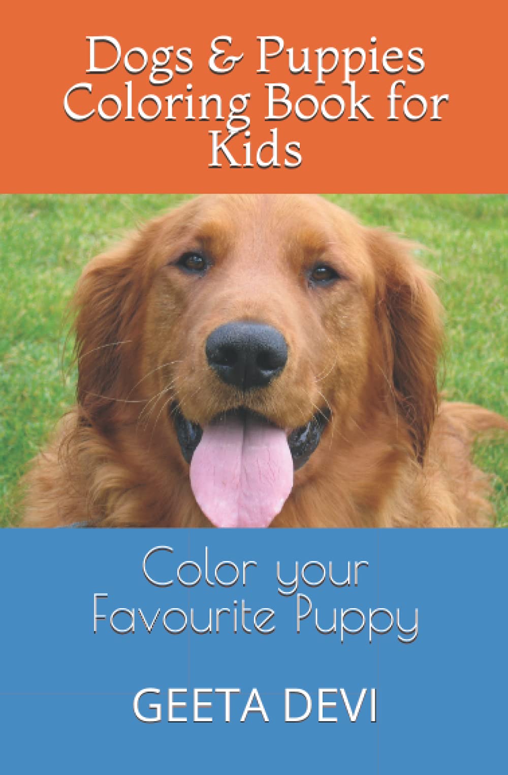 Dogs & Puppies Coloring Book for Kids: Color your Favourite Puppy