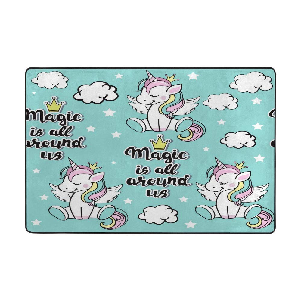 Tapis de salon moderne 72X48Inch en polyester grand format design Chehong
