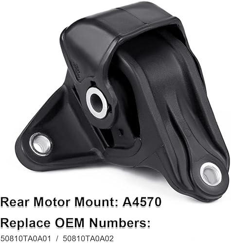 Miniatura 4 de JDMON 5 piezas de repuesto para motor de motor y montaje Trans para Honda Accord 2.4L 2008-2012, Acura TSX 2009-2013 (transmisión automática)