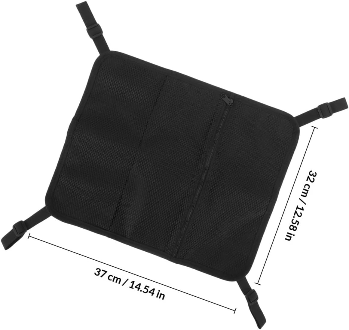 Kisangel Mesh Storage Bag for Paddleboard and Kayak Deck Pouch, Water Sports Mesh Sundries Pouch with Netting, Lightweight Paddle Board Deck Accessories for Outdoor Surfing and Sup