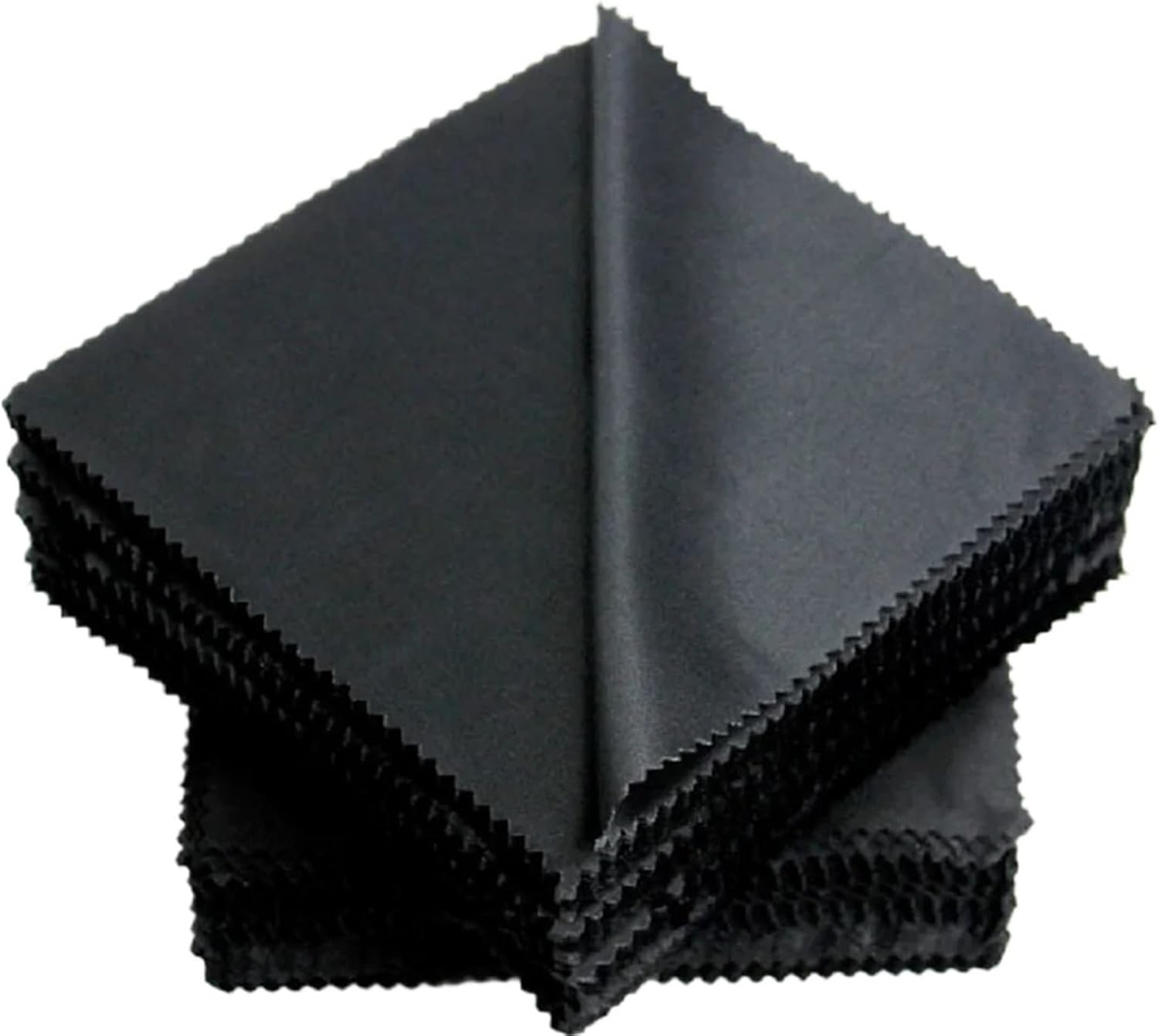 100Pcs Microfiber Glasses Cleaning Cloth 15x15cm Soft Wipe Screen Lens Tissue Sunglasses