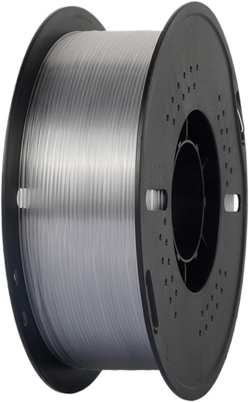 PETG 1.75mm 3D Printer Filament - Waterproof, High Toughness, Ideal for FDM 3D Printers(PETG White 1KG)