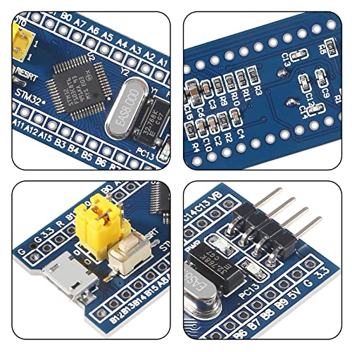 STM32F103C8T6 sistema mínimo en pack de 3 para cubrir necesidades de desarrollo con microcontrolador 4