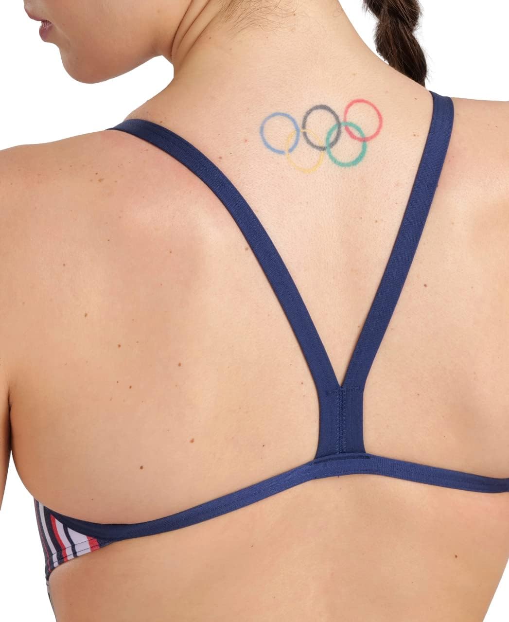 Arena Womens Arena Performance Women's Marbled Challenge Back Swimsuit - Image 4