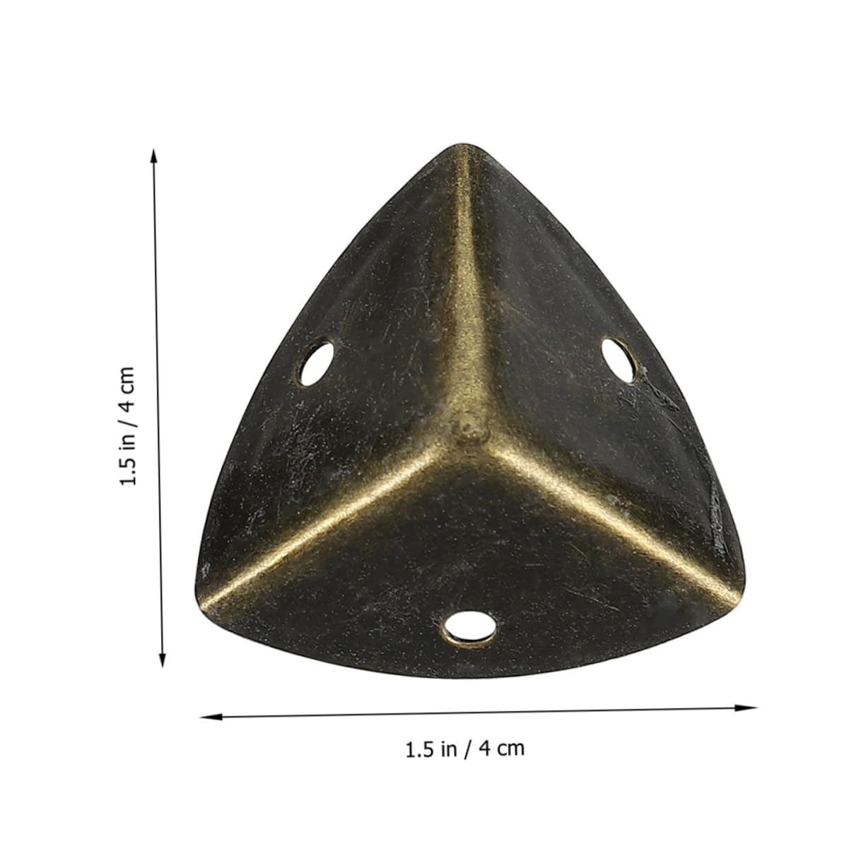 LIFKOME Iron Corner Protectors for Desks Boxes Copper Plated 20 Pack Easy to Use