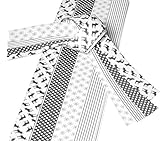 Paierstreifen Flechtstreifen Fröbelsterne - Papierstreifen 36 Streifen 25 mm breit 332501 grau/weiß