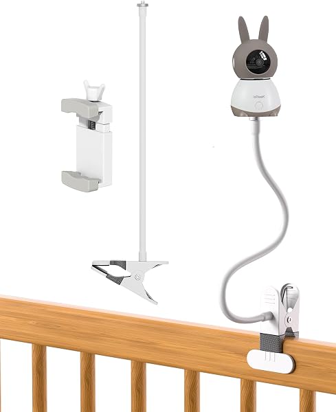 Supporto universale per telecamera per bambini ieGeek, supporto per bebè monitor per ieGeek Baby 1T/4/7S,HelloBaby/Blemil/jeeber/nooie Vtech/GHB/momcozy - 1