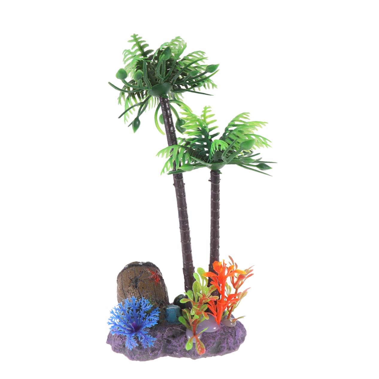 Bonsaï artificiel aquarium plante sans entretien pour cacher les filtres