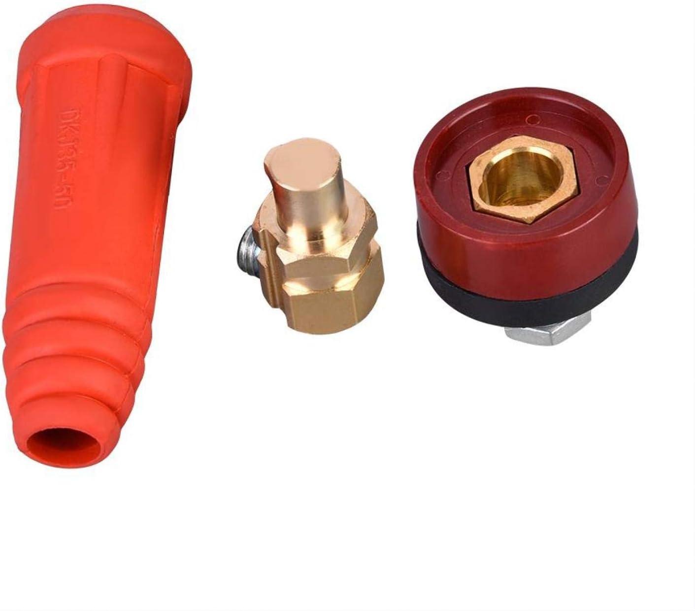 Welding Cable Connector, Welding Cable Panel Connector Socket Set Quick