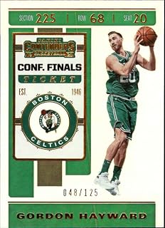 2019-20 NBA Contenders Conference Finals Ticket #38 Jahlil Okafor SERS125 New Orleans Pelicans Official Panini Basketball Trading Card from Hobby (Scan streaks are Not on the Card Itself)