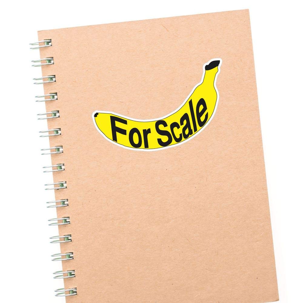 Banana For Scale Sticker Decal Funny Meme Internet : Amazon.co.uk:  Automotive