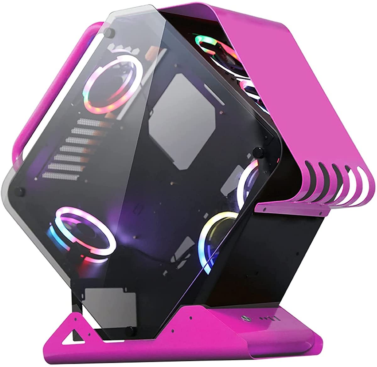 Amazon.co.jp: PCケース、ゲームゾーン特殊形状ケース、マザーボード
