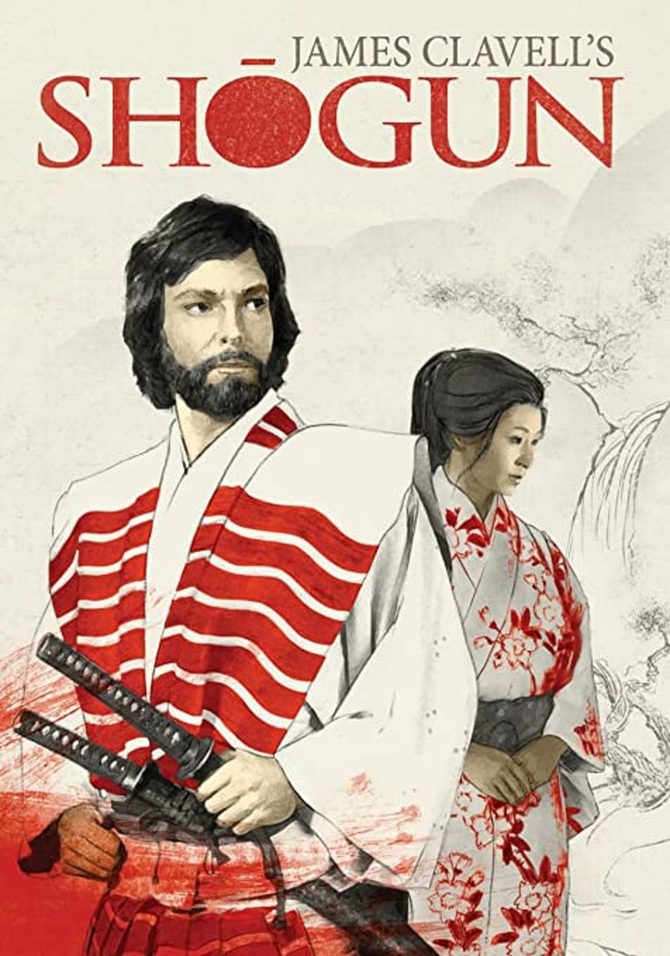 Richard Chamberlain Complete Mini Series Double Feature Shogun & Centennial Includes Glossy Print Western Movie Set Art Card