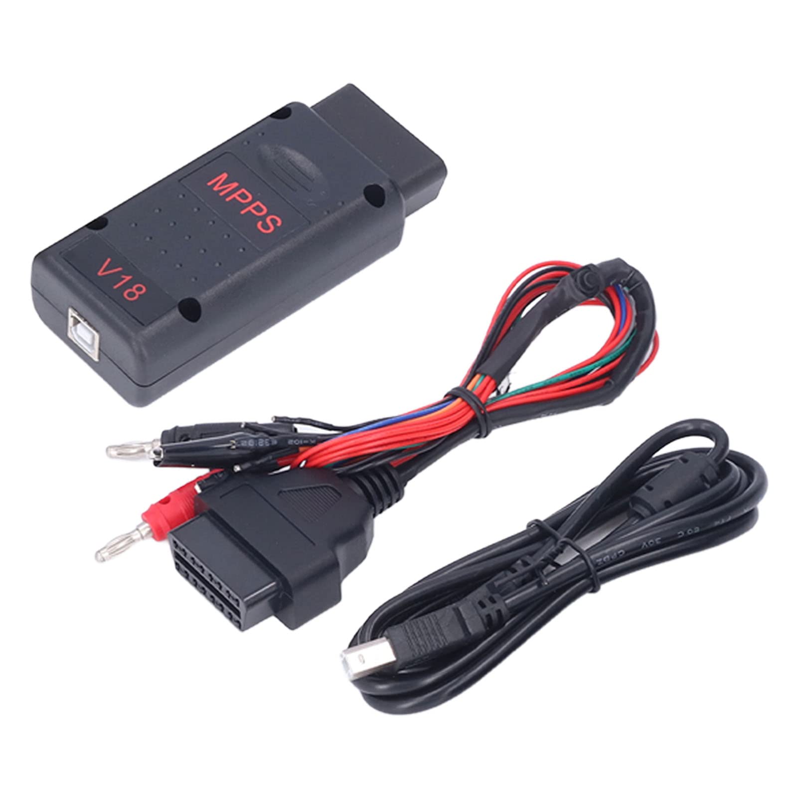 Scanner de Réglage de Puce ECU MPPS V18, Outil de Diagnostic de Voiture avec Fonction de Détection et de Récupération Automatique pour Lire et écrire la Mémoire Micro