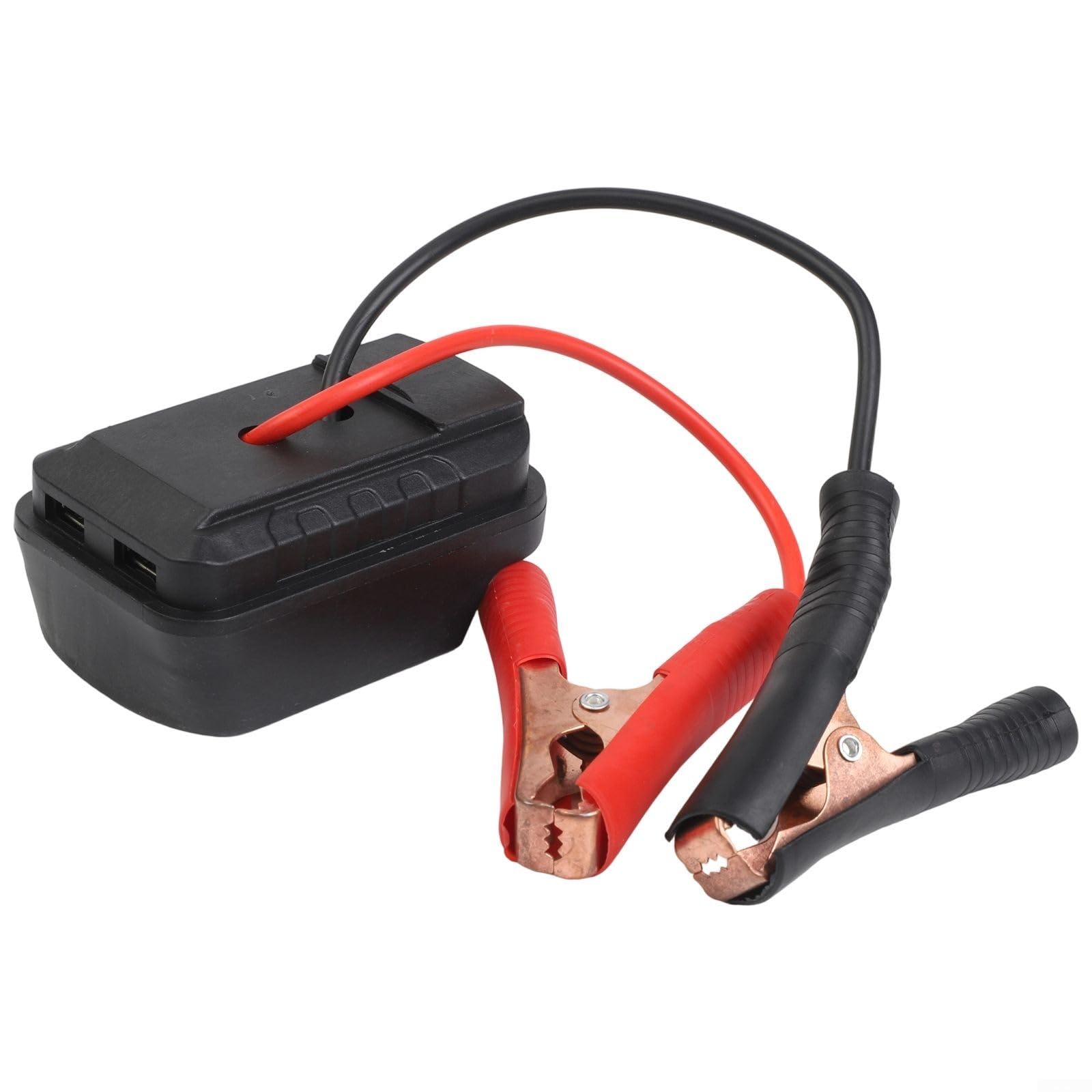 12V Jump Starter Adapter for Power Tool Batteries Portable Lithium Battery Car Em-ergency Start Kit with Safety Protection