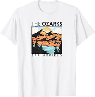 Explore The Ozarks Vintage Springfield Missouri Camping T-Shirt