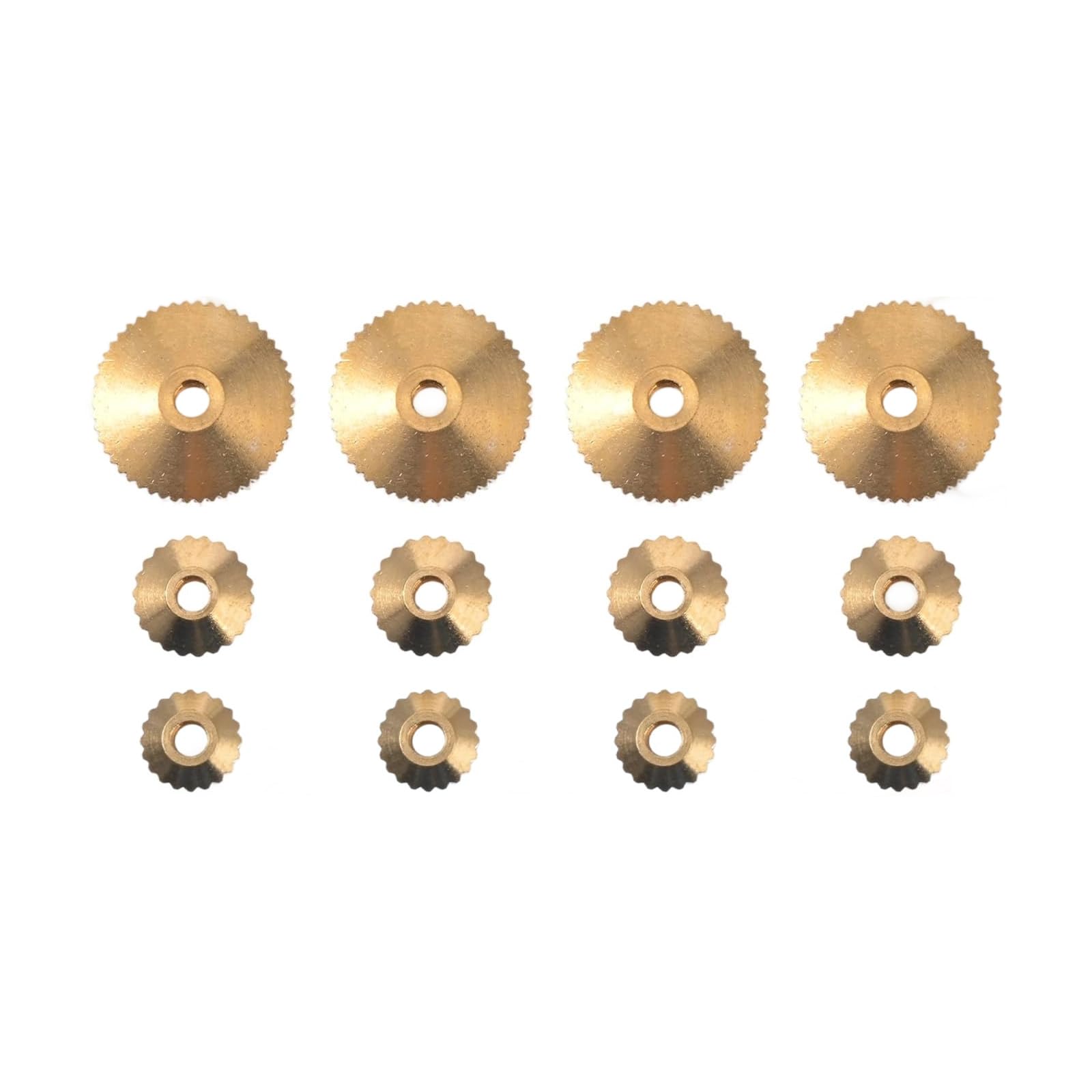 12Pcs Copper Clock Repair Set Includes Hand Nut in 5Mm 6Mm 10Mm Clocks Hand Nut for Various Timekeepers Copper Clock