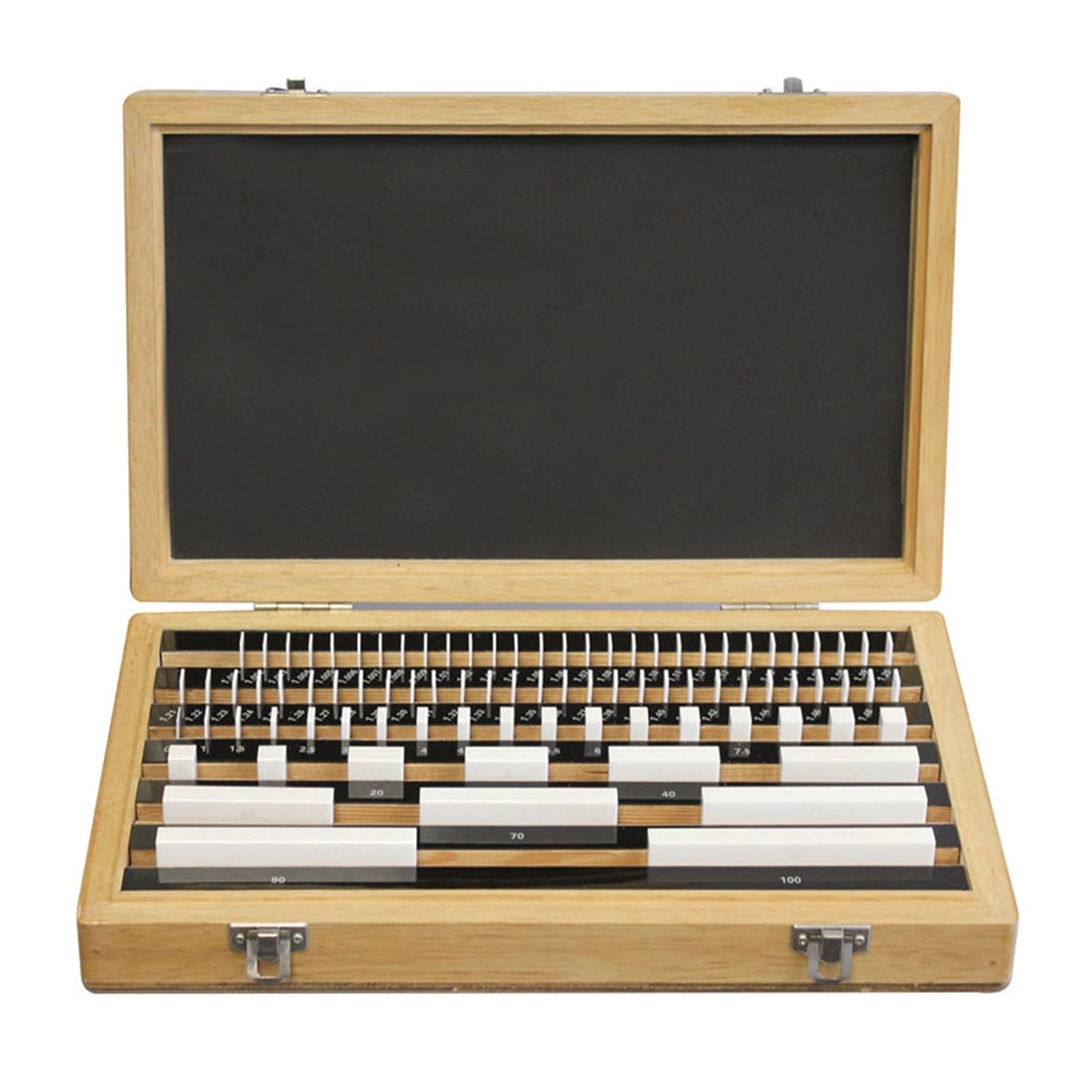 Mthckxjbsuz 87 Gauge Block, Grade 1 Ceramic Gauge Blck Set, Caliper Gauge Blck Set, Meter Gauge Blck Set