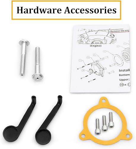 Miniatura 6 de TOPRAMETAL Filtros cromados de las tomas de aire de Clarion para Harley Touring Street Glide Flhx Road King Classic Flhrc 2008-2016