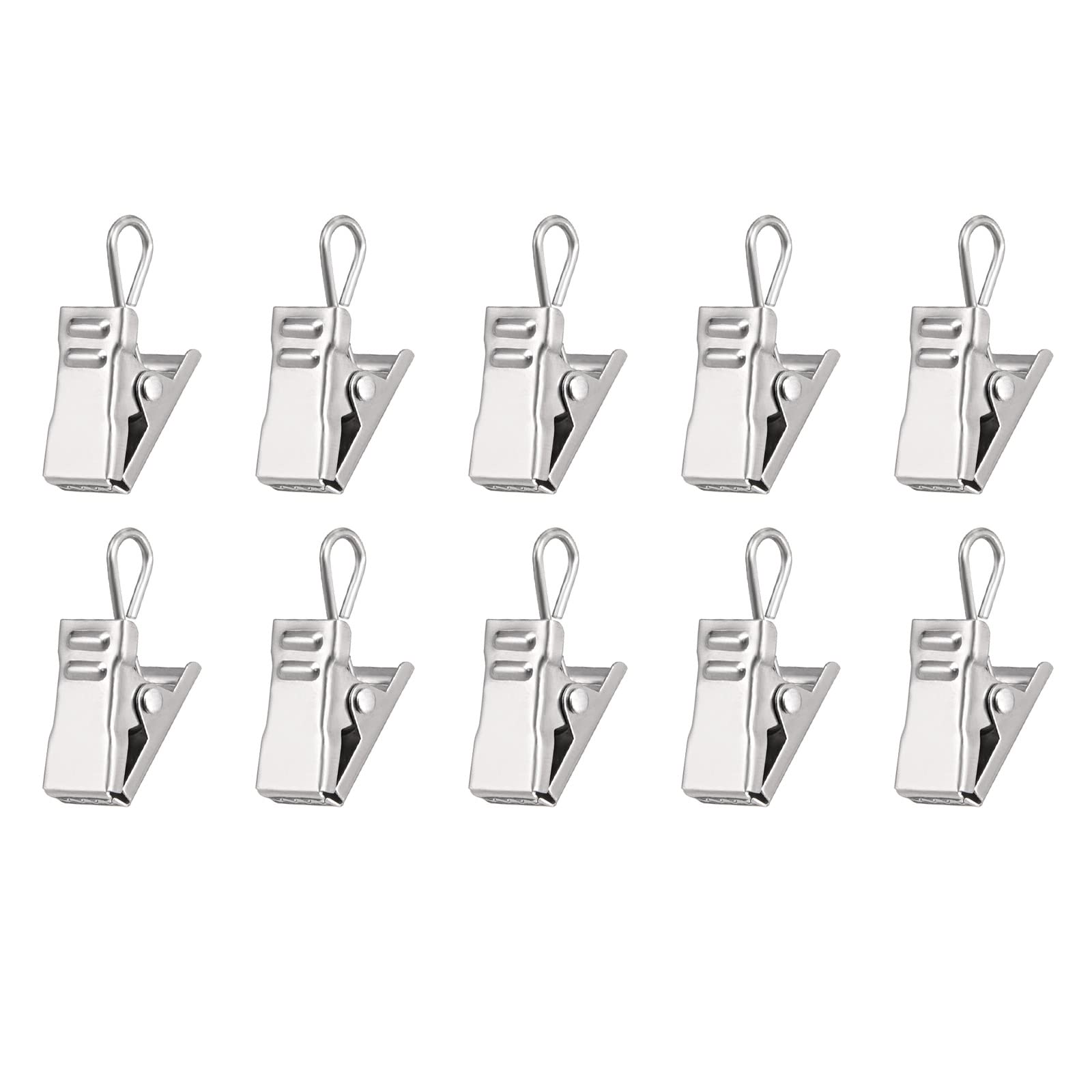 Clips de cortina para fotos y manualidades en alambre ganchos metálicos de salón