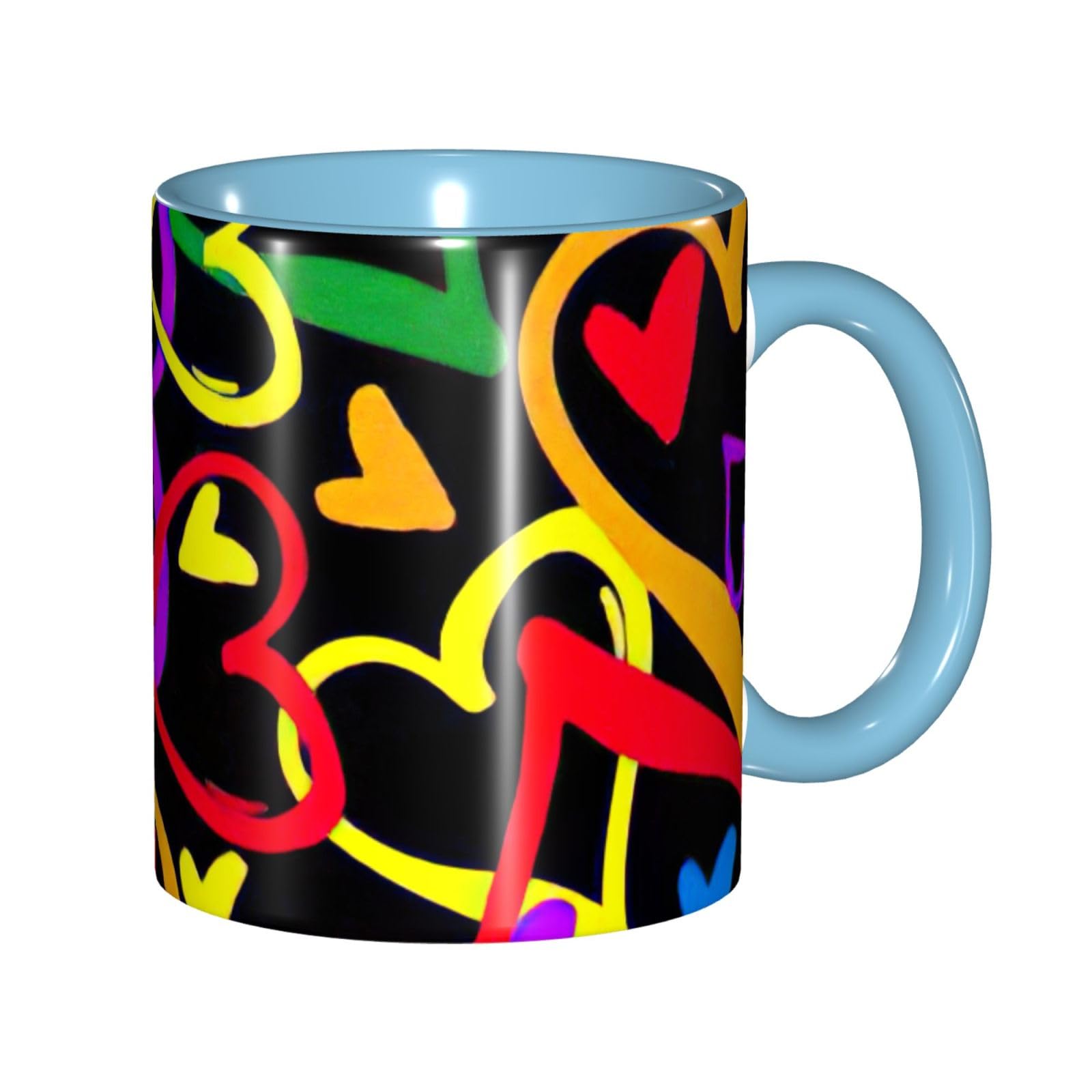 Gay Pride mug céramique arc-en-ciel coffret cadeau pour femmes