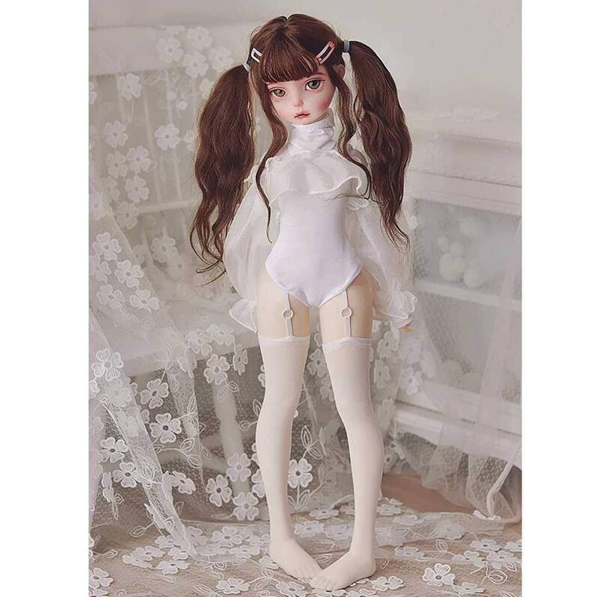 Mini lalka BJD z żywicy, 1/6 SD z przegubem kulowym, z makijażem i pełnym zestawem akcesoriów, piękny prezent dla kolekcjonerów