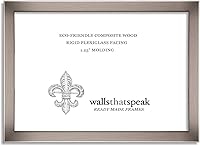 Vista 17 de wallsthatspeak Marco de rompecabezas, negro, 25x20