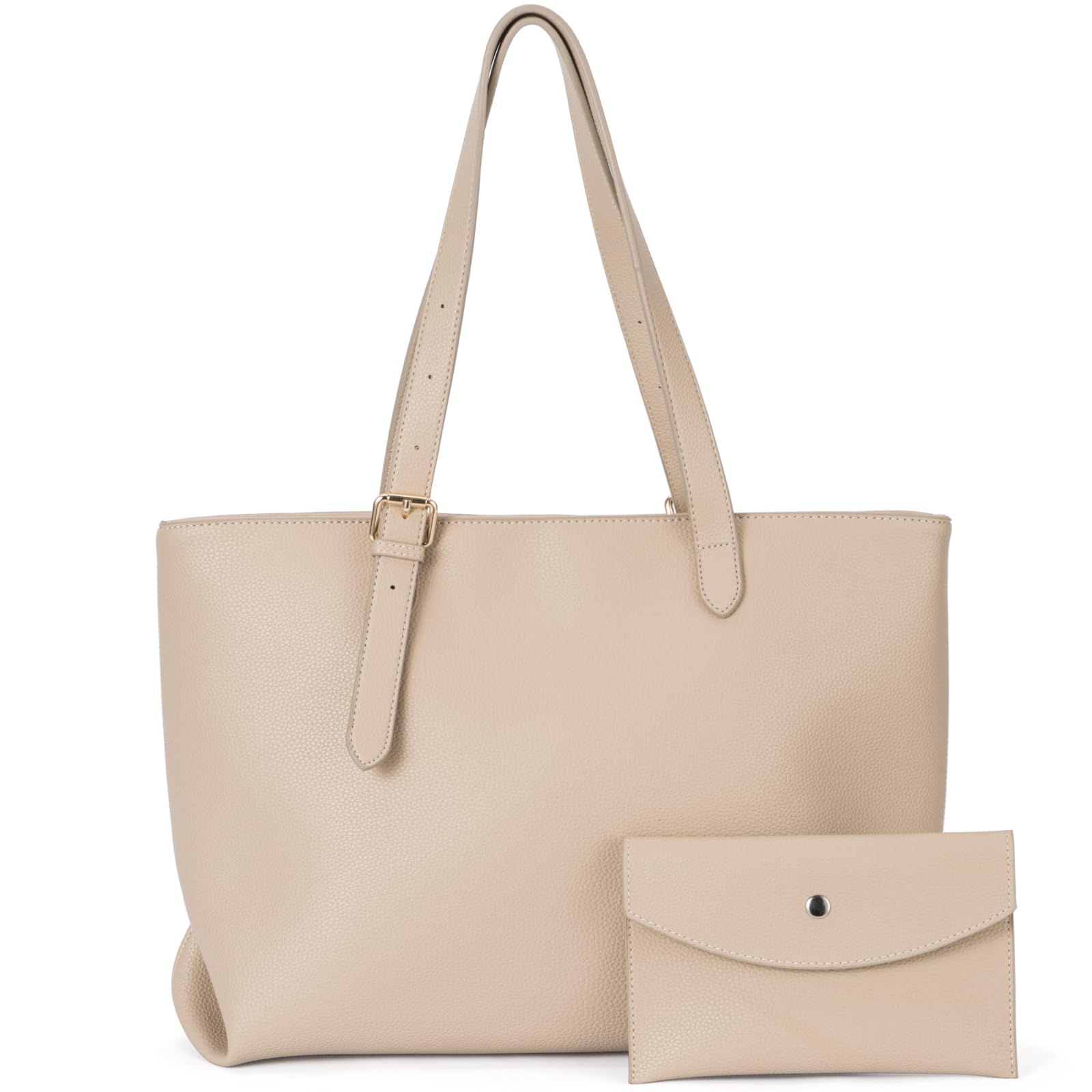 Tote Bag for Women Large Work Bag Casual Leather Shoulder Handbags with Adjustable Strap