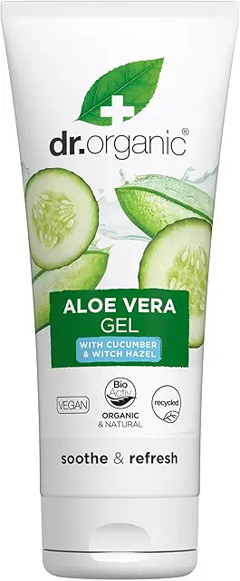 Bio Aloe Vera Gel mit Gurke: Beruhigend für alle Hauttypen, 200ml