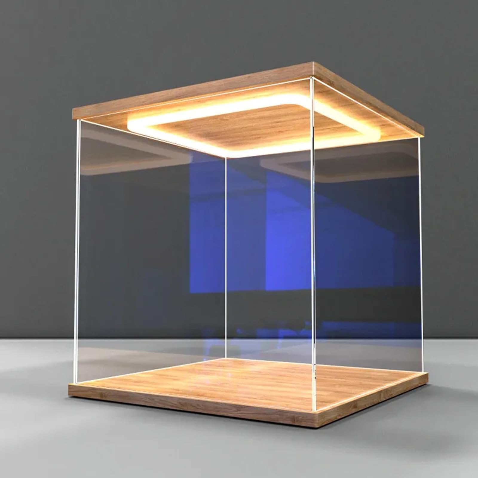 Zenvita Acrylic Collection Display Case LED Light Large Multi-Layer Japan
