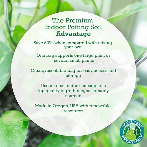 Miniatura 3 de Suelo orgánico para plantas de interior - Drenaje mejorado y contenido óptimo de nutrientes para raíces saludables y crecimiento rápido | Fabricado