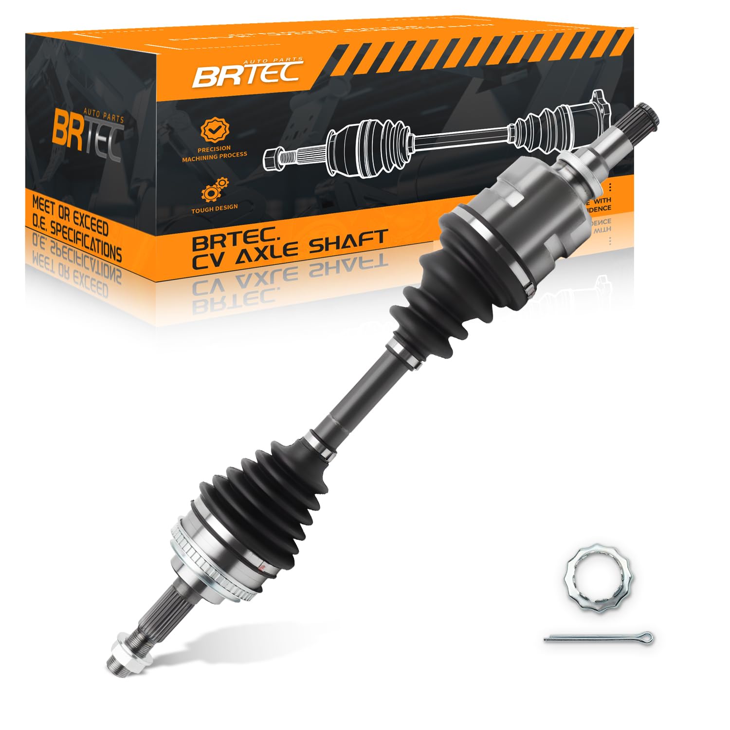 Photo 1 of BRTEC Front CV Axle Shaft Assembly for Toyota Corolla 1993-2002