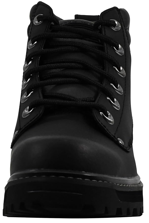Amazon.com | Skechers USA Men's Pilot Utility Boot,Black,6.5