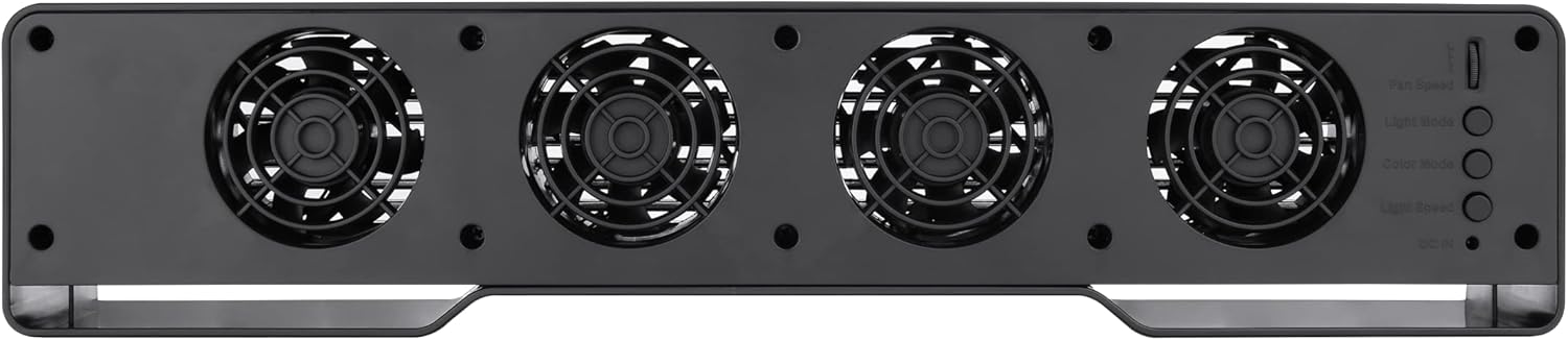 Thermaltake Argent DS 100 Desk Cooler, ARGB LED, Adjustable Fan Speed, USB Connection, CL-N017-PL07BL-A