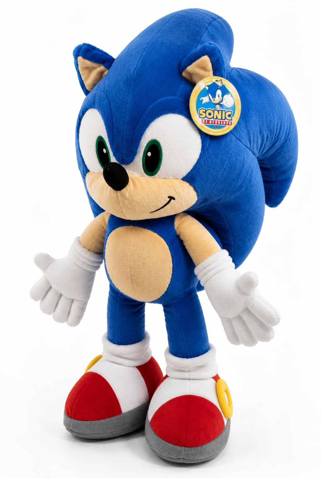 Sonic el Erizo Sonic Figura de Peluche Original Licencia 80 cm/ 31,4" (Peluche de Sonic 80 cm)