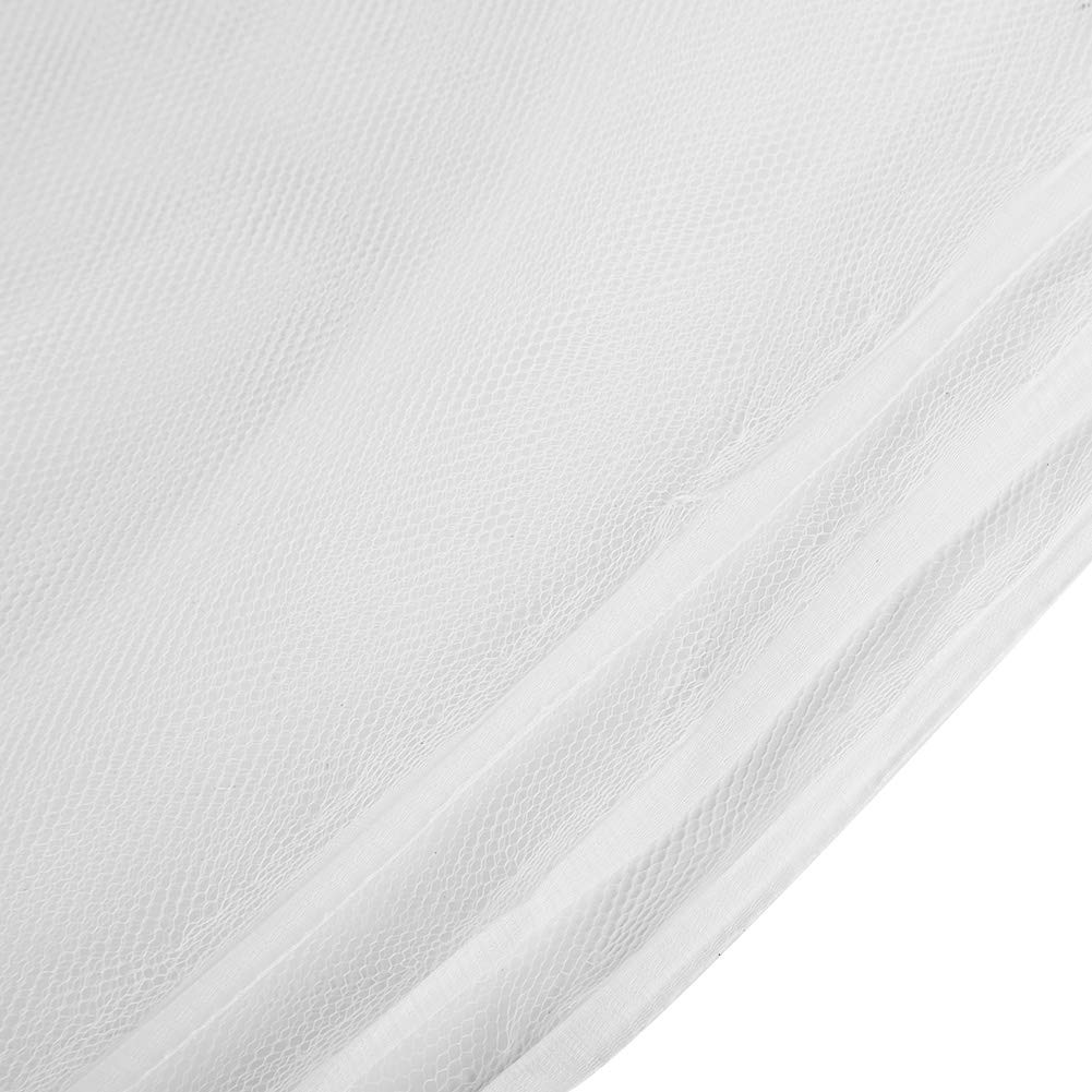 XiangXin Mosquitera Plegable con 4 Esquinas, Doble, mosquitera para Cama, Sala de Estar, Comedor, Dormitorio, Cama(95x195x150cm)