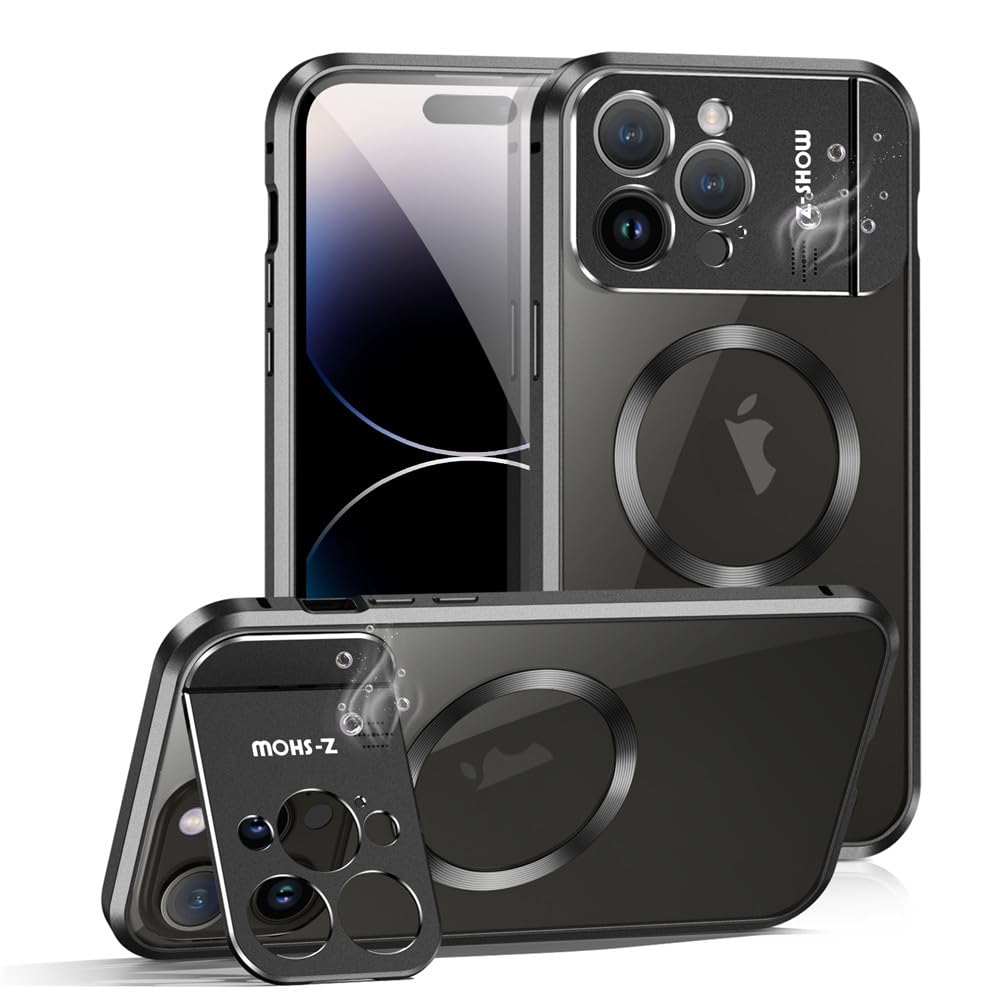 Coque iPhone 14 Pro JZ avec Support Invisible : Libérez Vos Mains au Bureau ou en Voyage - 8