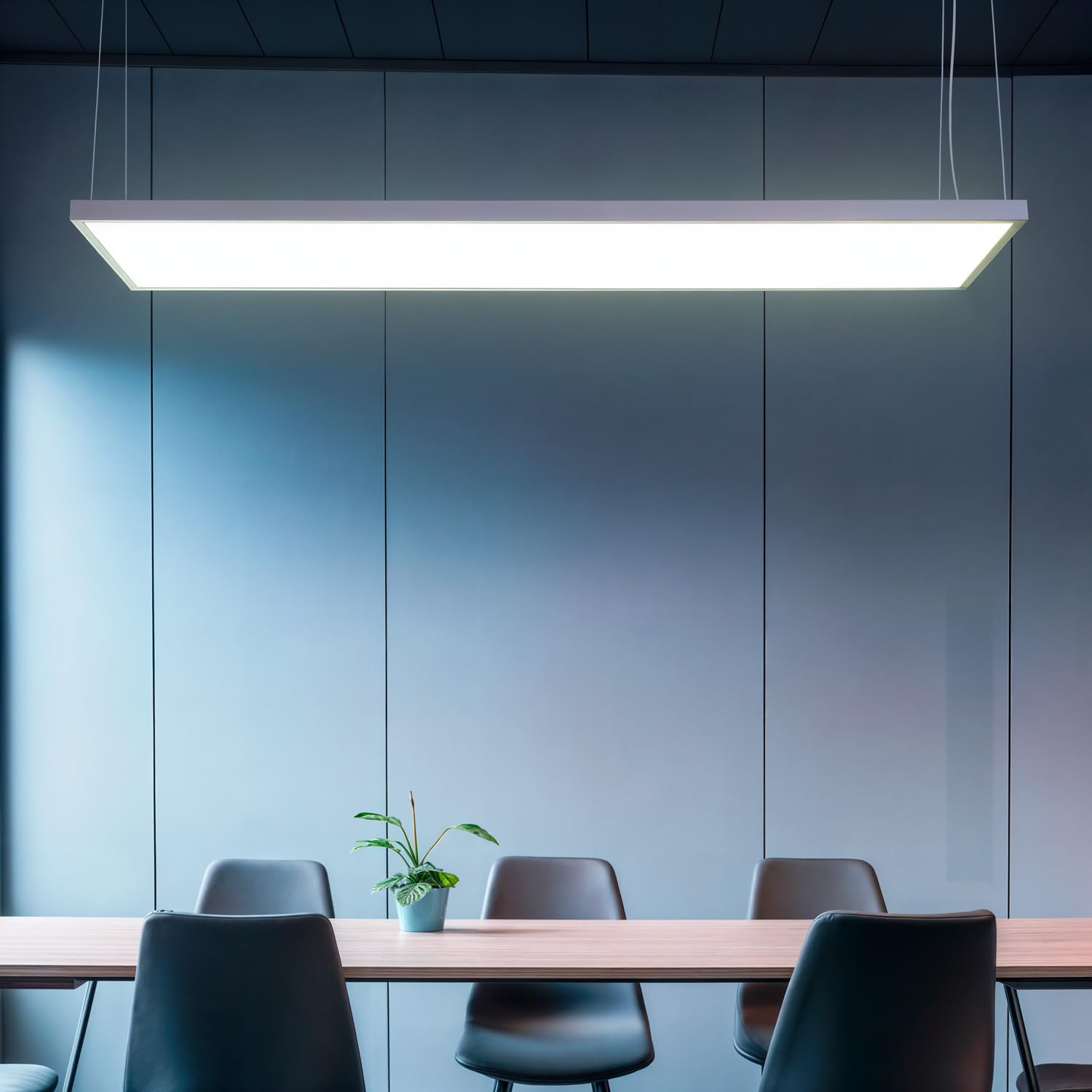 LEDKIA LIGHTING Pannello LED 120x60cm 63W 6300lm + Kit di Sospensione 4000K No Flicker Individuale Bianco Naturale