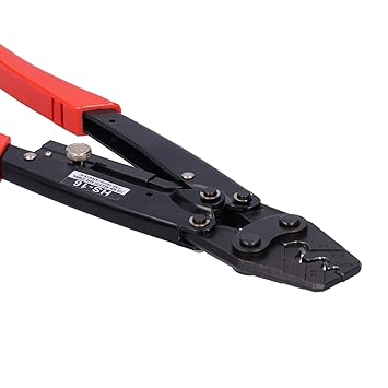 Ketsicart Stripping Pliers, Corrosion Resistance Ratchet Wire Stripper, 16-6AWG Hardware Tools for Home Hand Operated Tools Electricians