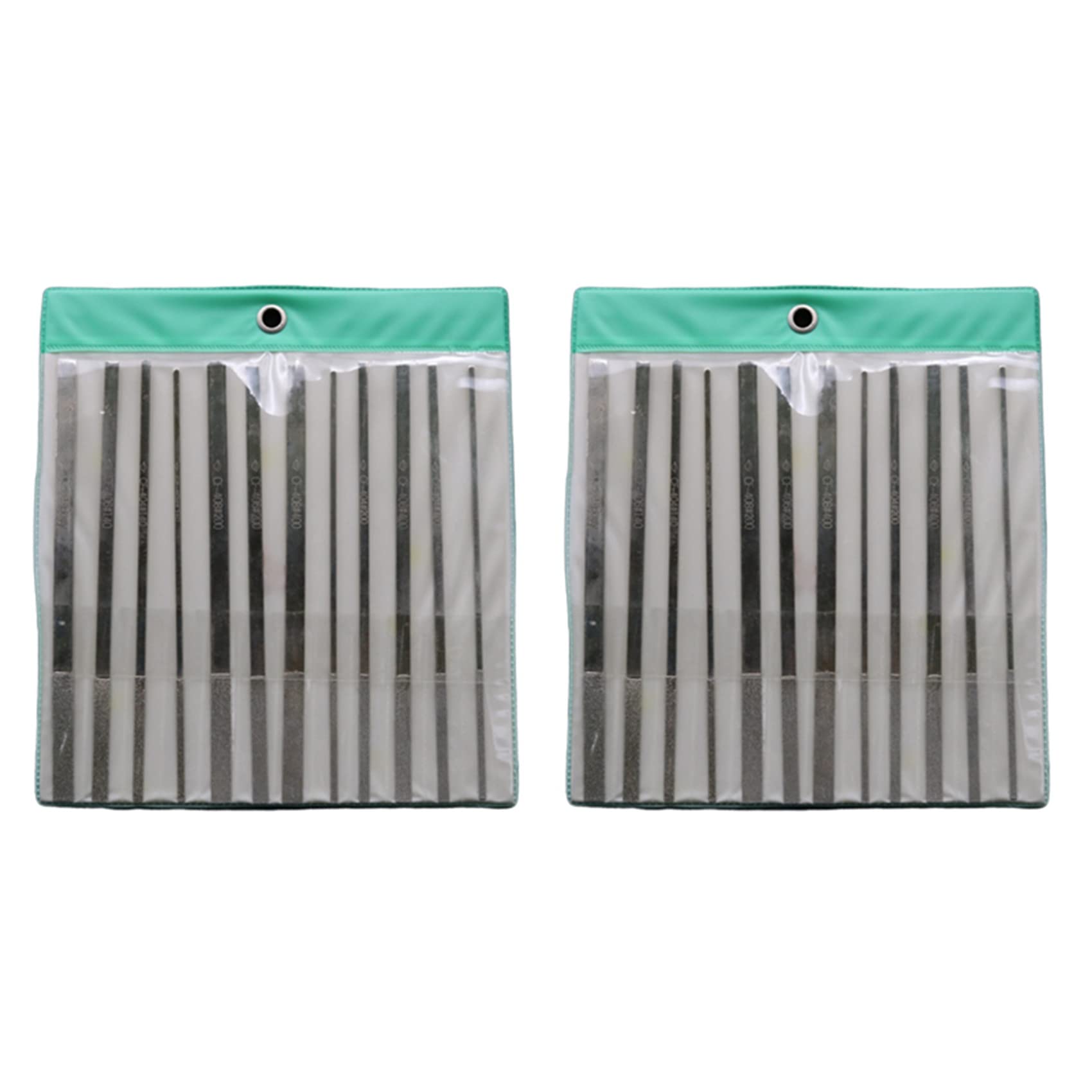 Jnchdghwa Silver Needle File For 24 Pieces Of 180Mm Taper File -400 Die Sinker