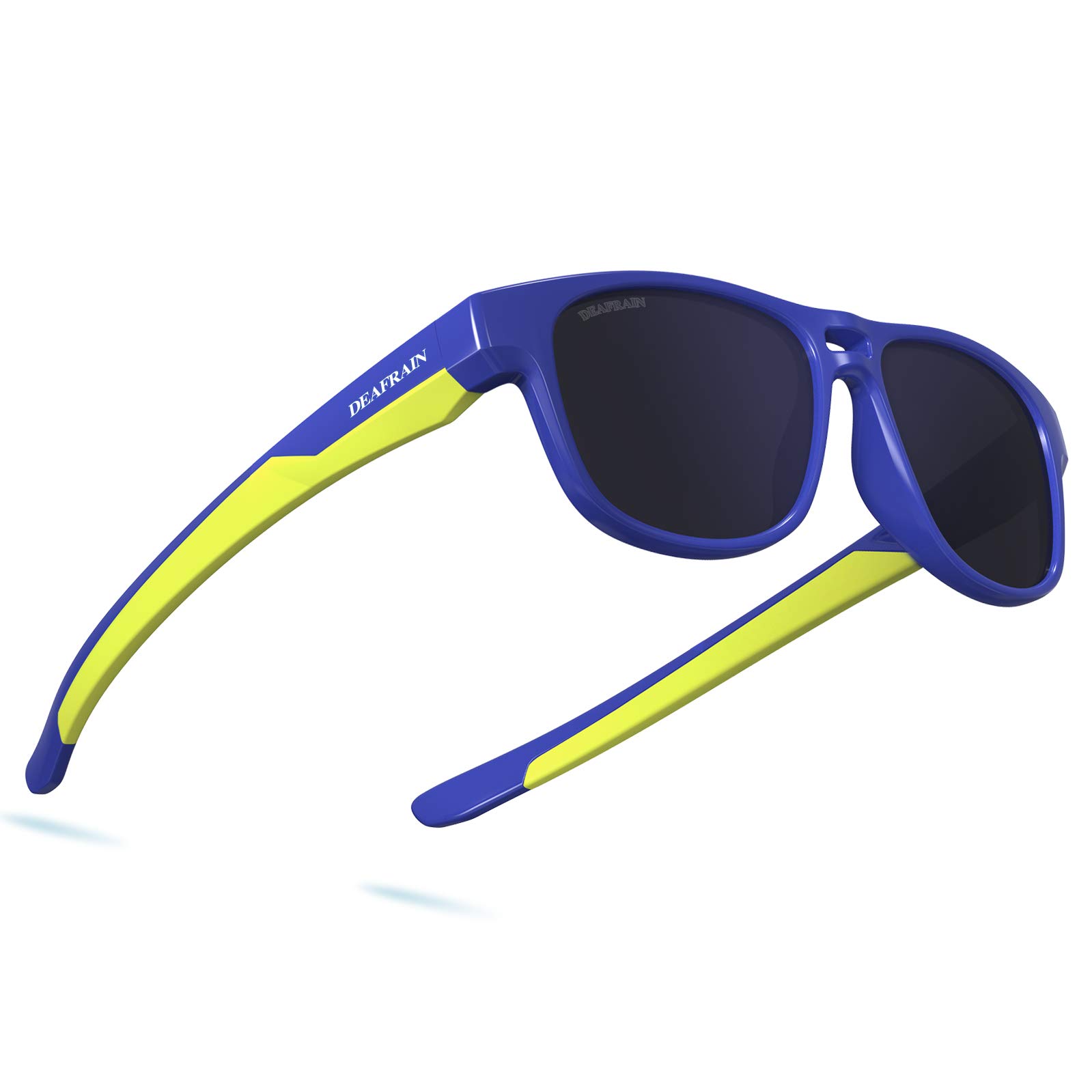 DEAFRAIN Polarized Kids Sunglasses Boys Girls Youth Sports Glasses Age 5-10