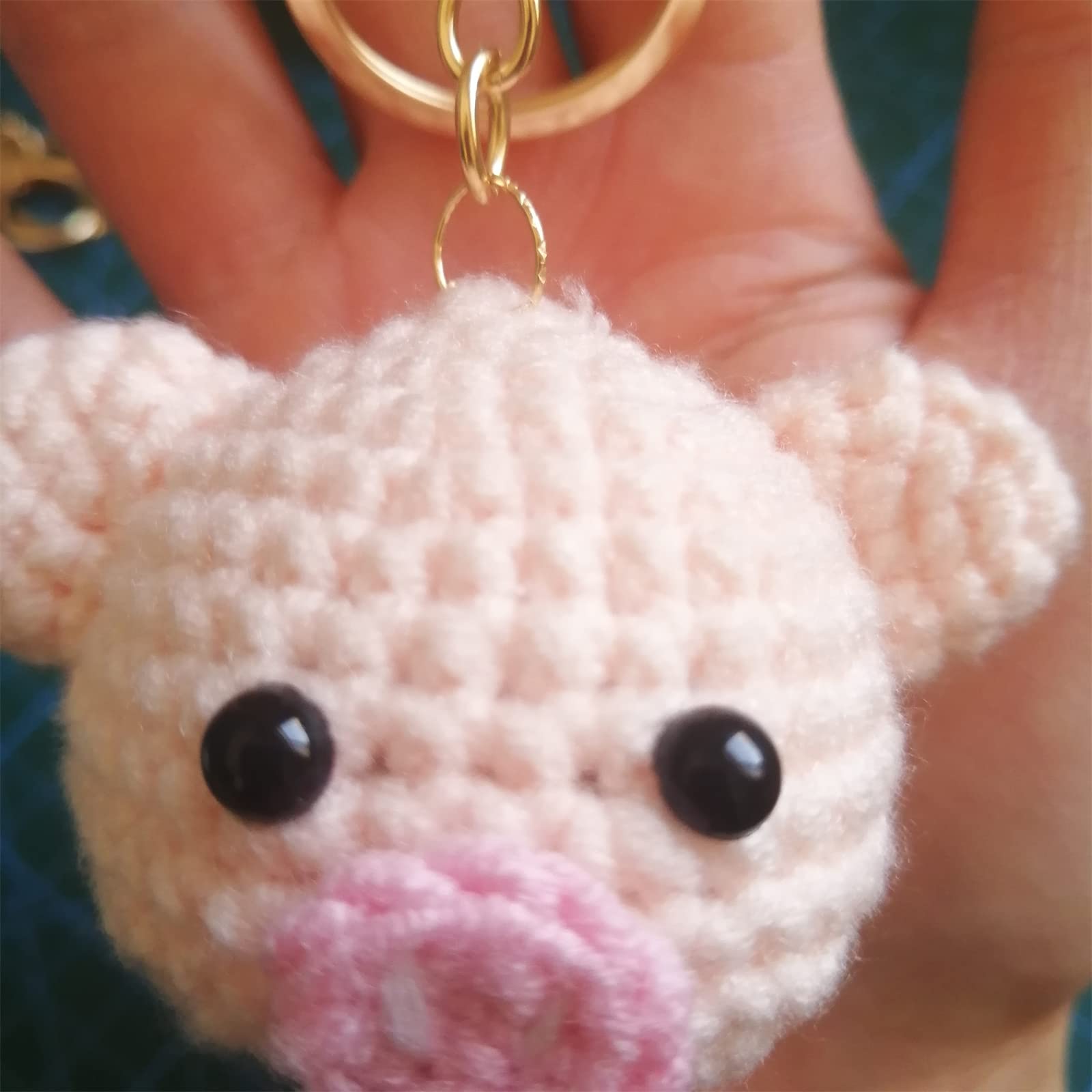 Anhänger Schlüsselbund Plüsches Nettes Anhänger Keychain-Geschenk