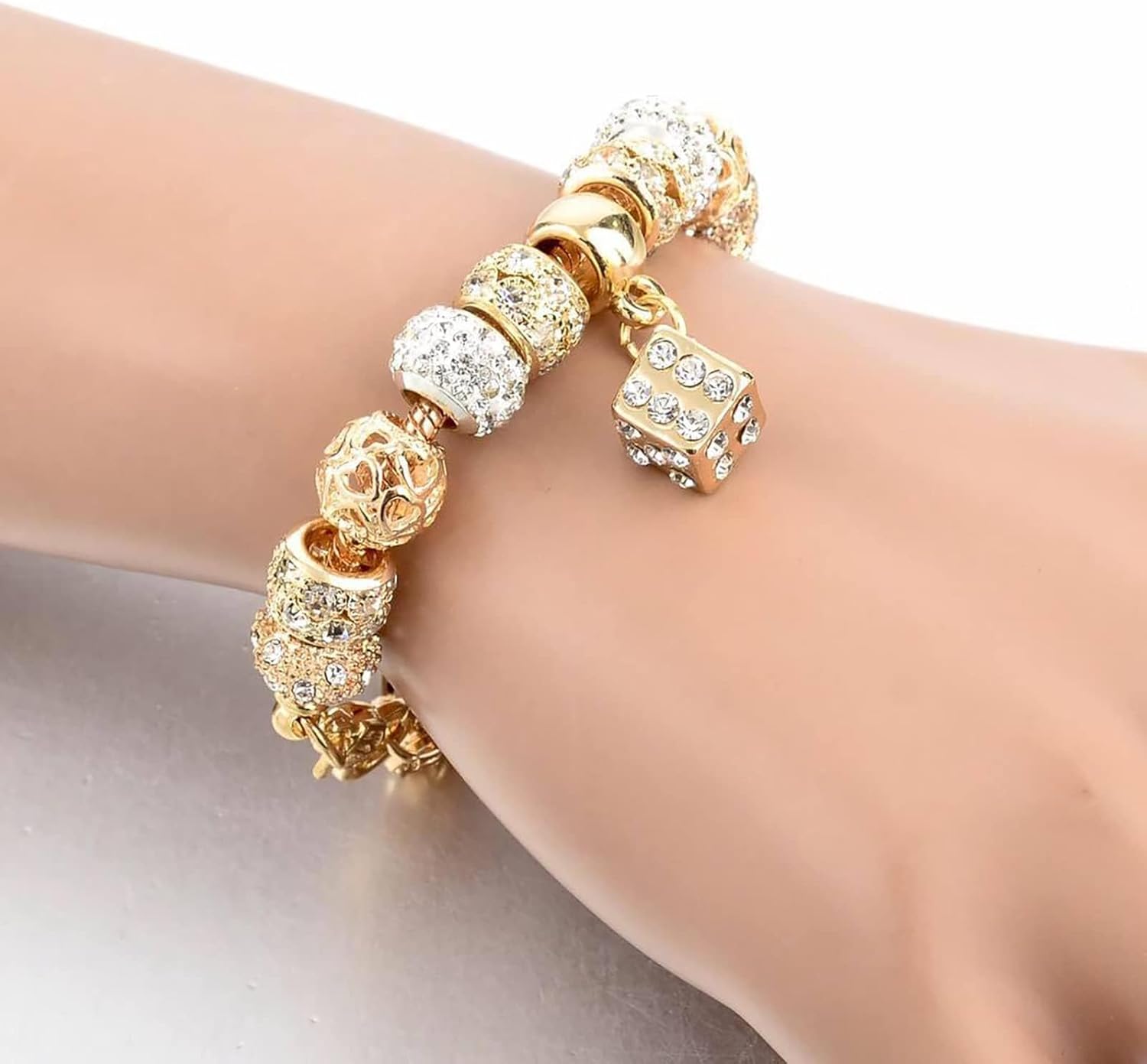 Bracelet Chains for Jewelry Making, 15 PCS Stainless Steel Snake Chain Bracelets,DIY Jewelry Making, Unisex Charm Bracelet Craft Supplies for Women Men. - Image 7