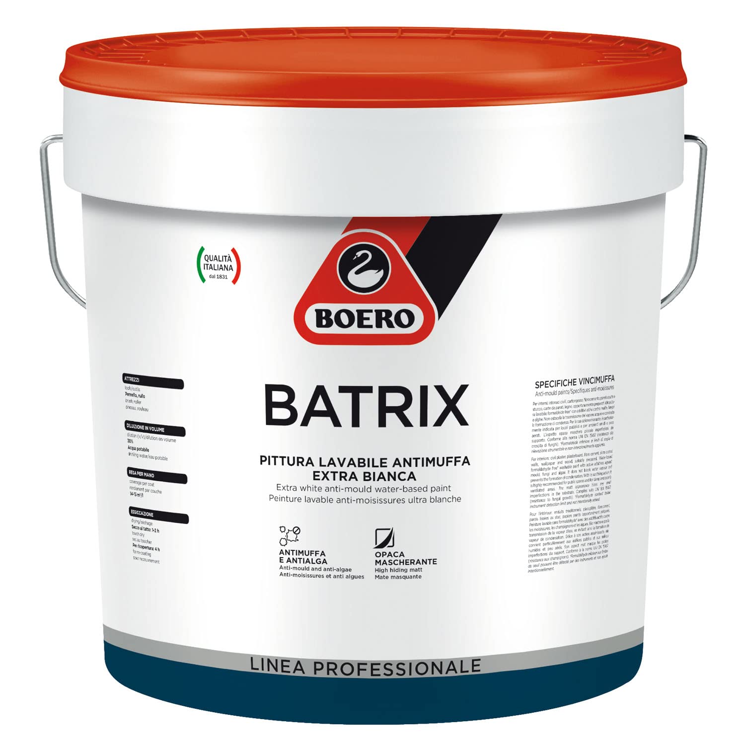 PITTURA BATRIX LT. 13 BIANCO *BOERO (014768)