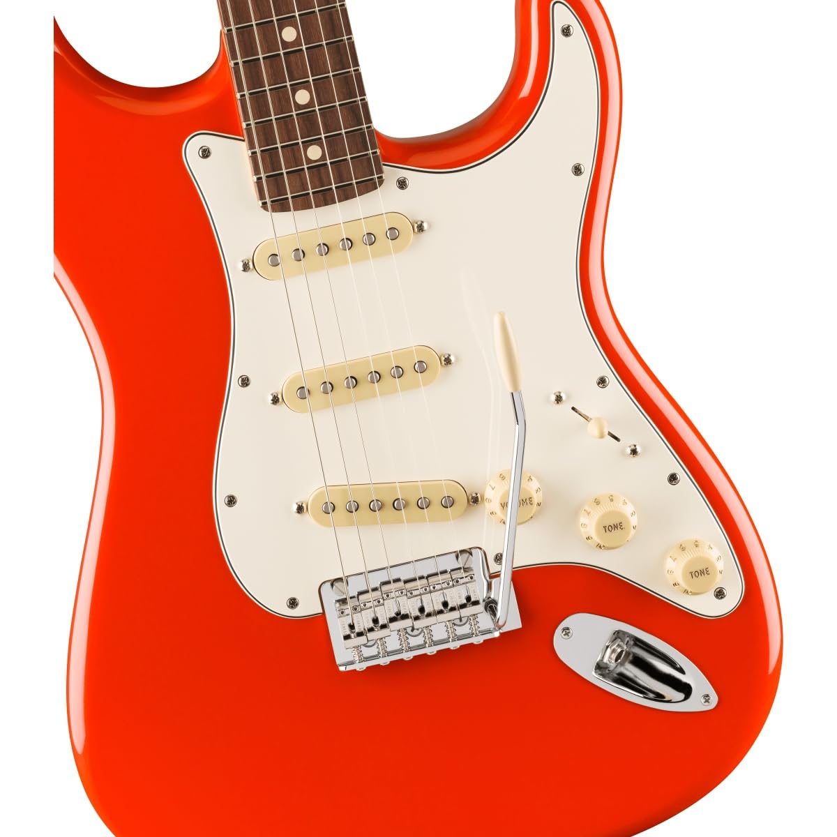 Fender Player II Stratocaster, Rosewood Fingerboard, Coral Red - Image 5