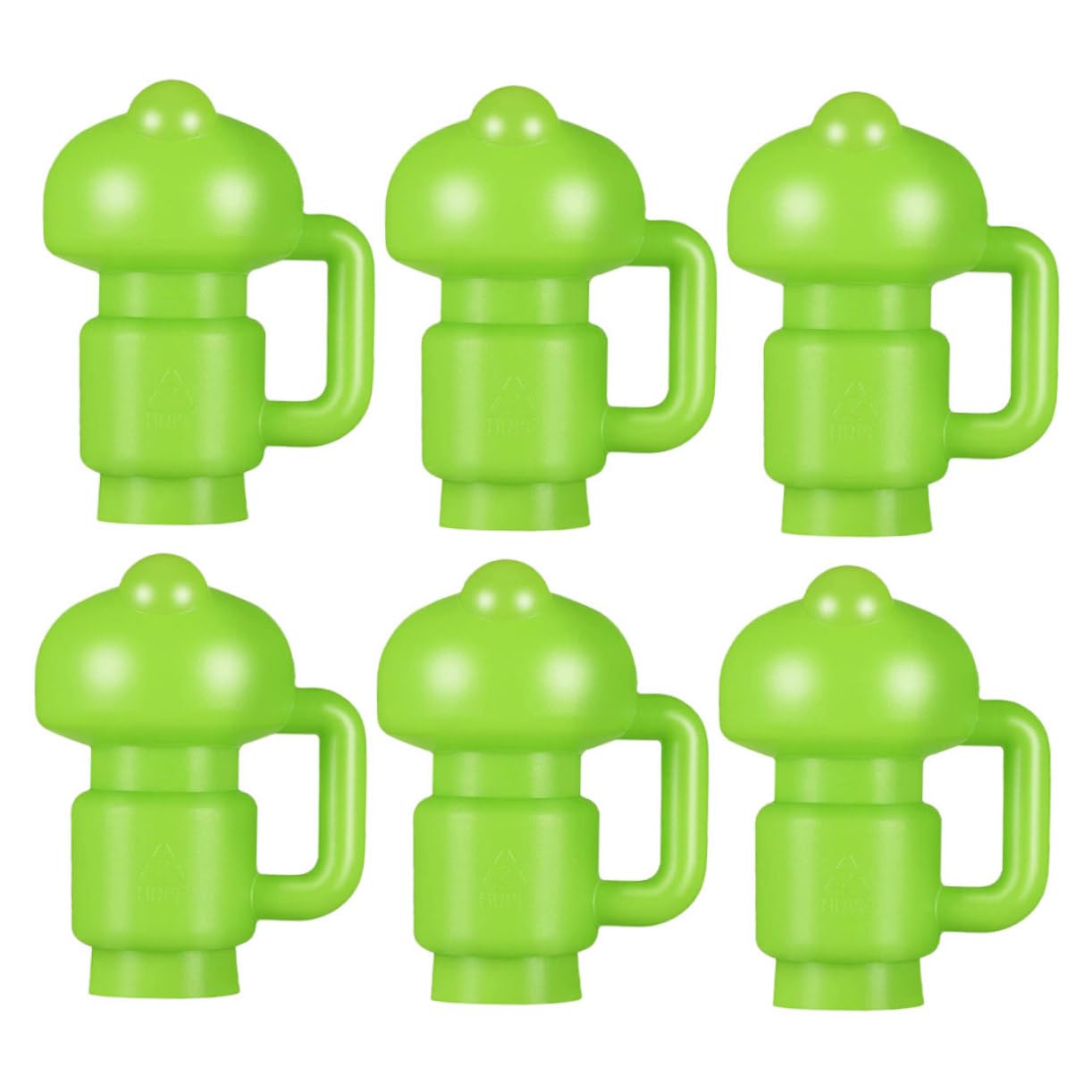 VICASKY 1Set Small Trampoline Caps Durable Frog End Caps for Compact Trampoline Rods Easy Installation Suitable for Various Trampoline Models