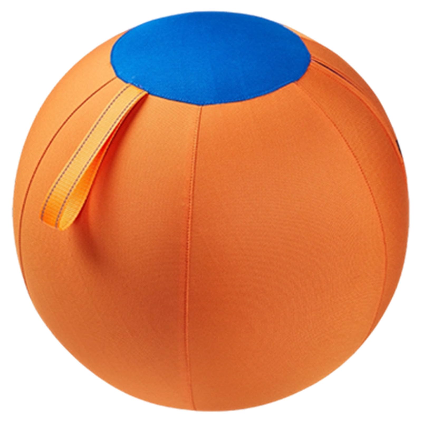 Giant Ball, Herding Ball, Giant Inflatable Bal𝗹, Durable Inflatable Gian𝘁 Dog Bal𝗹 for Outdoor Exercise, Mental Stimulation & Push-and-Chase Play (Orange, M)