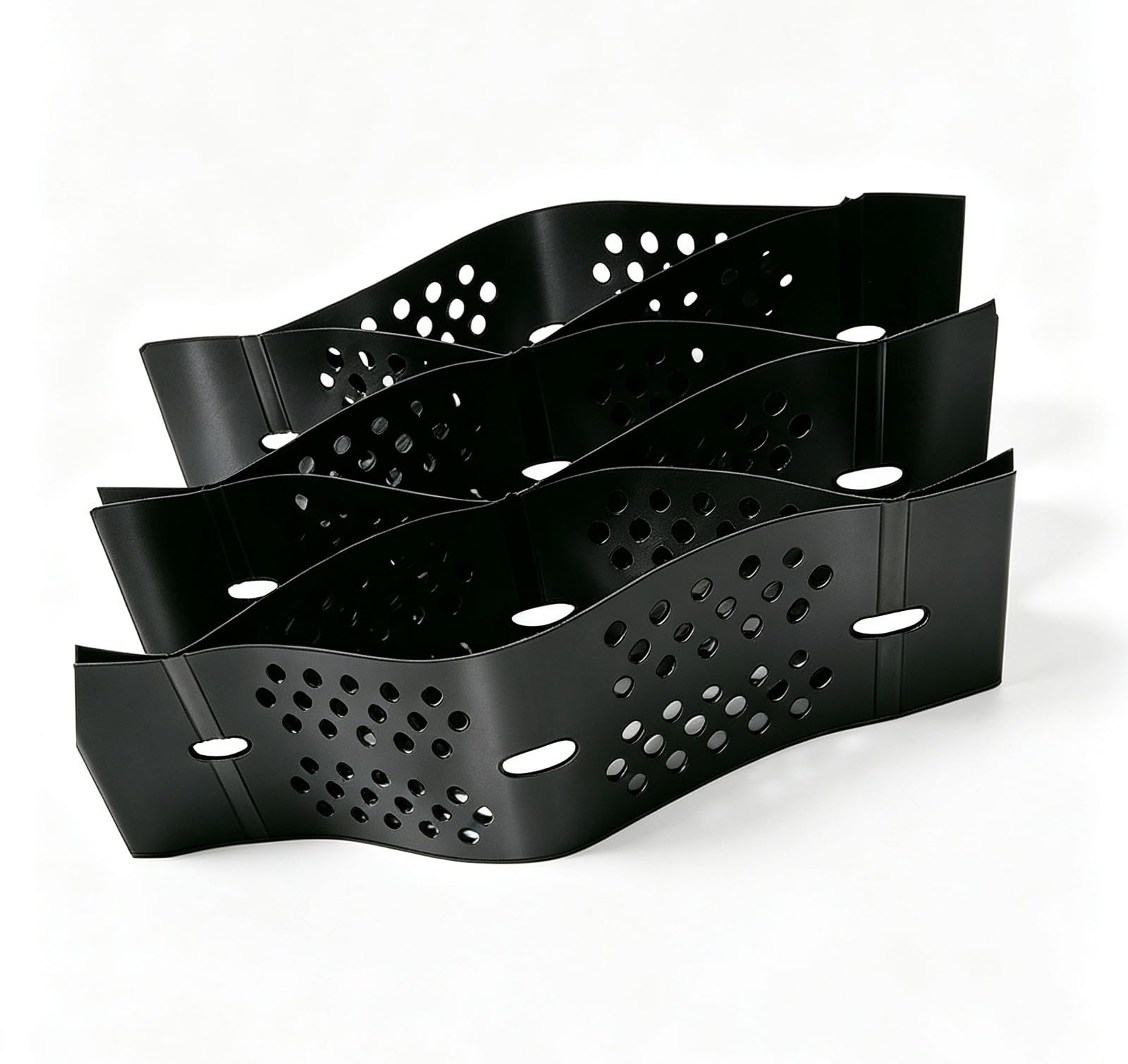 Geokrata o strukturze plastra miodu, wytrzymała siatka żwirowa HDPE, stabilizator zapobiegający koleinom do lekkiego parkowania pojazdów i ścieżek ogrodowych (2 m x 4 m)