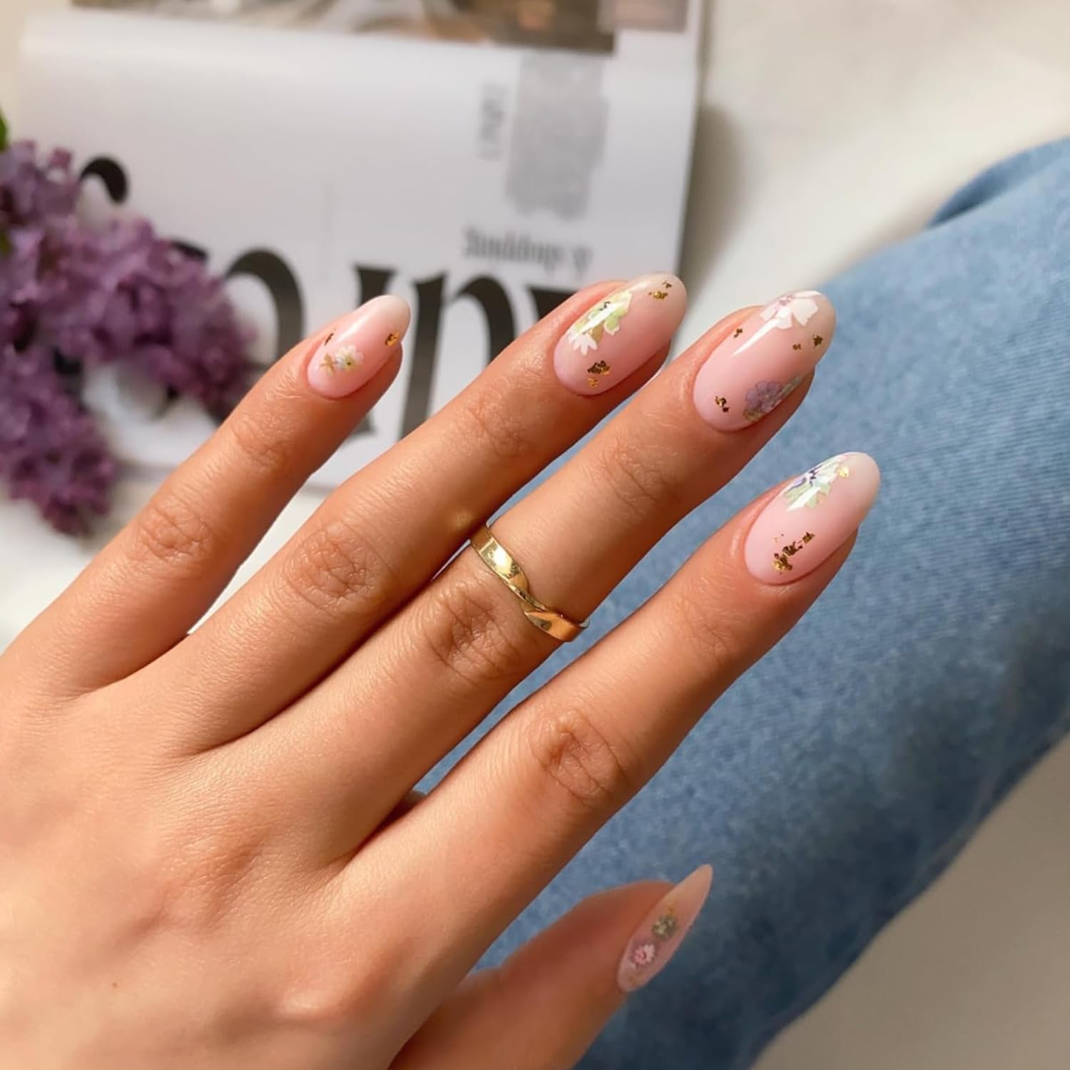 Semilac Klej do folii transferowej 7 ml – specjalny żel do Nail Art, utwardzalny UV i LED